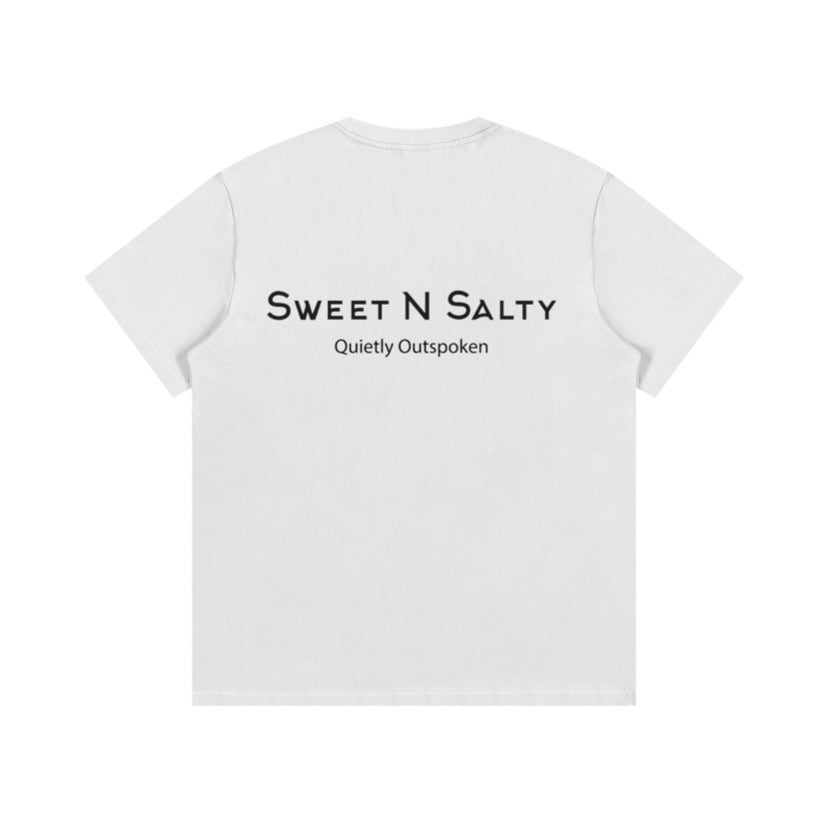 Plain short sleeve T